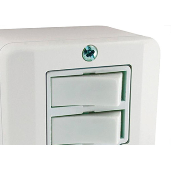 Sistema X Radial Branco 2S+1T 10A C/Caixa 1902117 Sistema X Radial Branco 2S+1T 10A C/Caixa 1902117