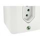 Sistema X Radial Branco 1Tomada 10A C/Caixa 1902113 Sistema X Radial Branco 1Tomada 10A C/Caixa 1902113