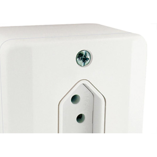 Sistema X Radial Branco 1Tomada 10A C/Caixa 1902113 Sistema X Radial Branco 1Tomada 10A C/Caixa 1902113