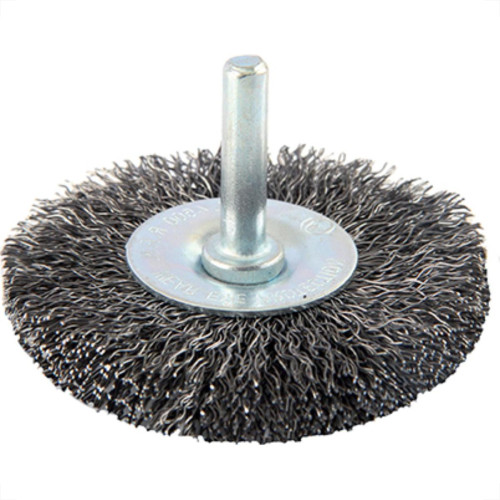 Escova Aco Brasfort Circ.C/Haste 75Mm 7249 Escova Aco Brasfort Circ.C/Haste 75Mm 7249