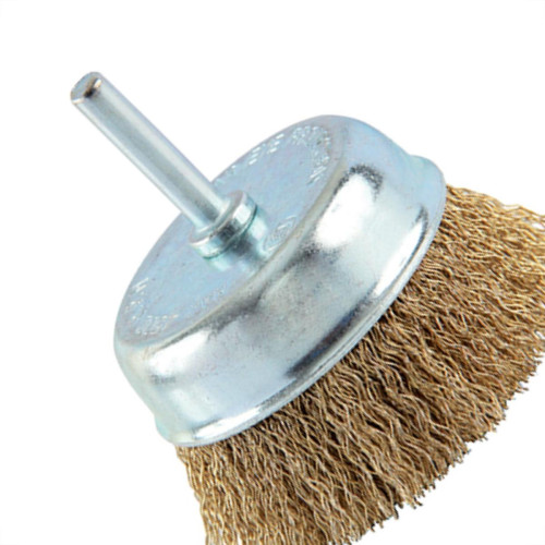 Escova Aco Brasfort Copo C/Haste 75Mm 7256 Escova Aco Brasfort Copo C/Haste 75Mm 7256