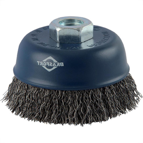 Escova Aco Brasfort Copo Ondul 85Xm14 7258 Escova Aco Brasfort Copo Ondul 85Xm14 7258