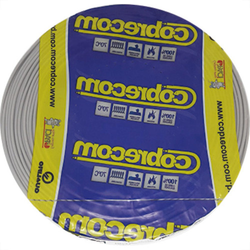 Fio Cabo Auto Cobrecom 100mts 1,5mm Cinza Fio Cabo Auto Cobrecom 100mts 1,5mm Cinza