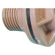 Adaptador  C/Flange Pvc Tigre 1 Marrom