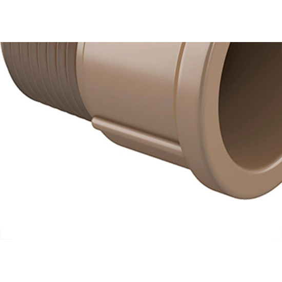 Adaptador Curto Tigre E 1.1/2 Marrom