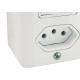 Sistema X Radial Branco 1S+1T 20A C/Cx1902216