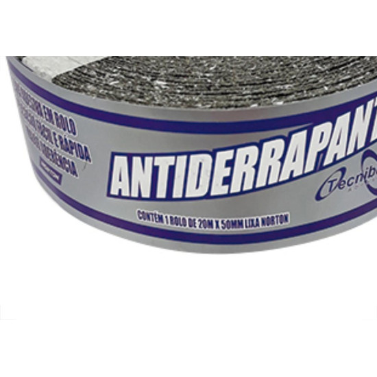 Fita Anti-Derrapante Tecnibra 20Mx50Mm Pr Fita Anti-Derrapante Tecnibra 20Mx50Mm Pr