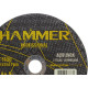 Disco Sped/Inox Hammer 7X7/8X1.6