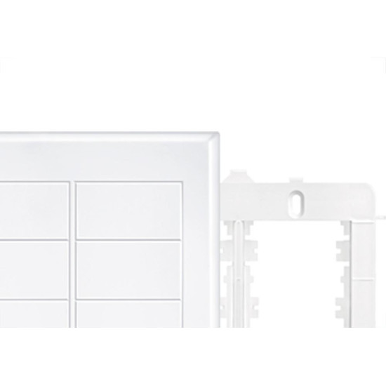 Espelho Placa Fame Evidence 2888 4X4 Cega