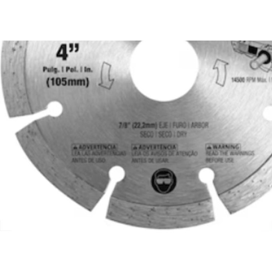 Disco Diam Stanley Segmentado