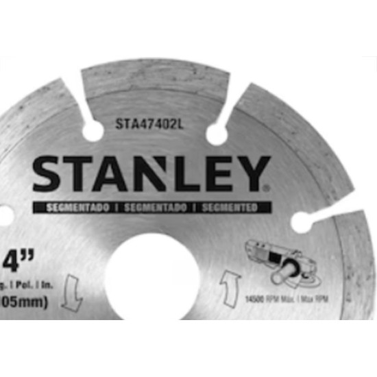 Disco Diam Stanley Segmentado