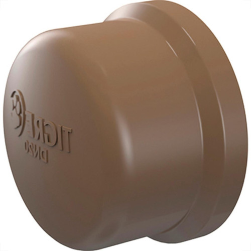 Caps Tigre PVC Liso Liso 1 Marrom Caps Tigre PVC Liso Liso 1 Marrom
