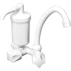 Torneira B.M C/Filtro Higiban Branco 1/4V W88