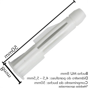 Bucha Fix.Sfor Mu 08 C/500 P/Tijolo Fur