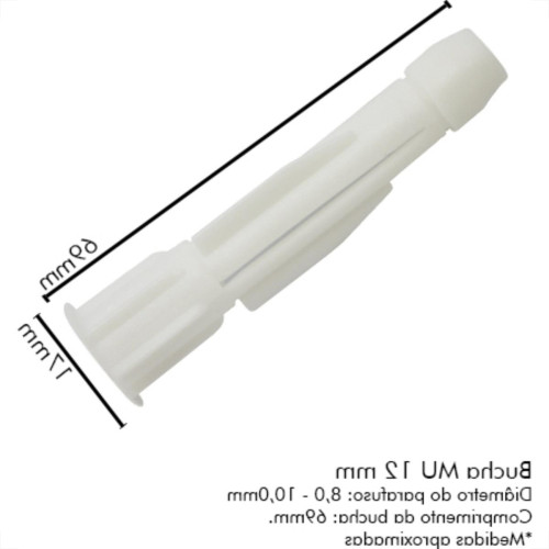 Bucha Fix.Sfor Mu 12 C/125 P/Tijolo Fur Bucha Fix.Sfor Mu 12 C/125 P/Tijolo Fur