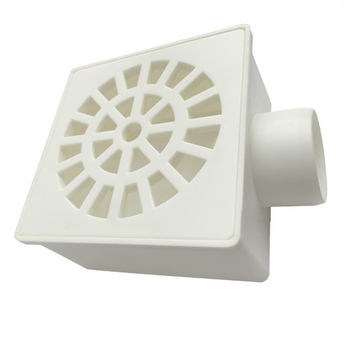 Ralo Sifonado Seco Quadrado Branco 10X10X40 Fere Ralo Sifonado Seco Quadrado Branco 10X10X40 Fere
