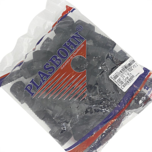 Adaptador Rosca Externa Plasbohn 3/4 Preto - Kit C/50 Unidades Adaptador Rosca Externa Plasbohn 3/4 Preto - Kit C/50 Unidades