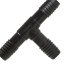 Tee Interno Plasbohn Triplo 1/2 Preto - Kit C/25 Unidades Tee Interno Plasbohn Triplo 1/2 Preto - Kit C/25 Unidades