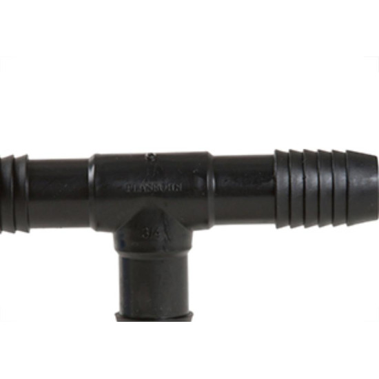 Tee Interno Plasbohn Triplo 1/2 Preto - Kit C/25 Unidades Tee Interno Plasbohn Triplo 1/2 Preto - Kit C/25 Unidades