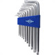 Jogo Chave Torx Lg Brasfort T10 T40 7Pc Jogo Chave Torx Lg Brasfort T10 T40 7Pc