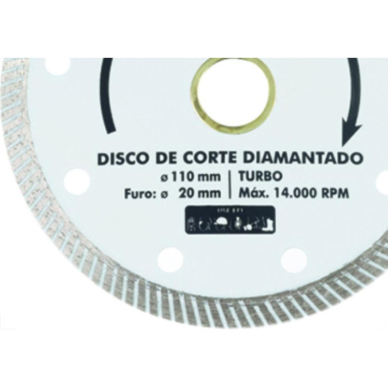 Disco Diam Cortag Porcelanato