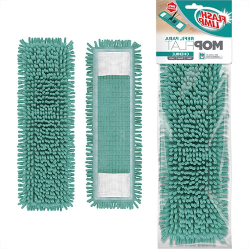 Refil Para Mop Flat Chenile Flash R7633 Refil Para Mop Flat Chenile Flash R7633