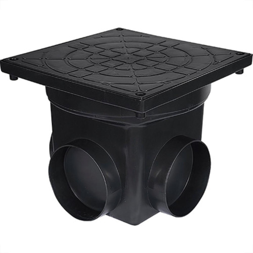 Caixa Mult Inspecao Metasul 20X24X24 Preto Caixa Mult Inspecao Metasul 20X24X24 Preto
