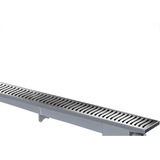 Ralo Linear Modulavel Herc 50Cm Cromado C/Sif
