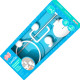 Acessorio P/Banheiro 5Pc Lavello Branco Herc Acessorio P/Banheiro 5Pc Lavello Branco Herc