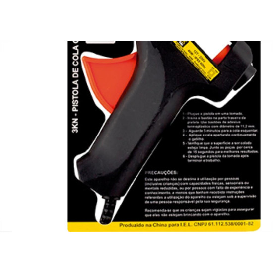 Pistola P/Silicone Eda 40W Gd Bivolt Pistola P/Silicone Eda 40W Gd Bivolt