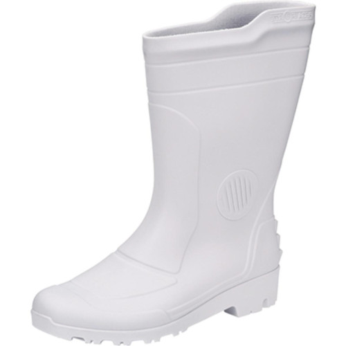 Bota Galocha Pega Forte Branco Cano Medio N.43 Bota Galocha Pega Forte Branco Cano Medio N.43