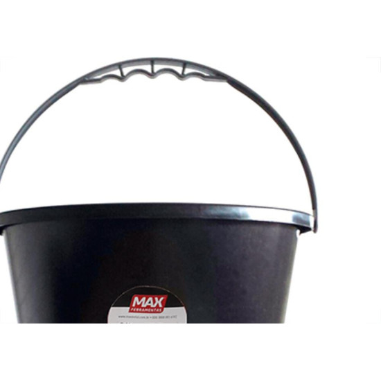 Balde Pvc Max Preto 12L Balde Pvc Max Preto 12L