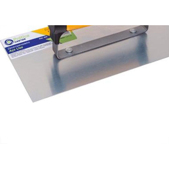 Desempenadeira Aco Lisa Castor 10X24 422 Pratica