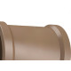 Luva Tigre PVC Liso Liso 1.1/2 Marrom