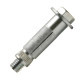 Chumbador. Fixador Aco Walsywa Cabo 3/8 X 2.1/2 C/Parafuso - Kit C/25 Unidades Chumbador. Fixador Aco Walsywa Cabo 3/8 X 2.1/2 C/Parafuso - Kit C/25 Unidades