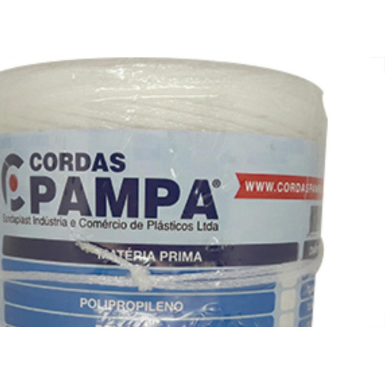 Corda P/Varal Pampa C/400Mts Branco