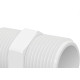 Niple Tigre Rr 1/2 X 1/2 Branca - Kit C/40 Unidades