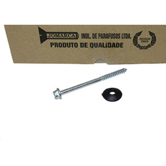 Parafuso Telha 110X5/16 Kit Ved C/100 Jomar