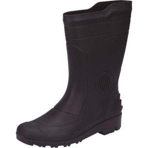 Bota Galocha Grendene Preto Cano Medio N.37