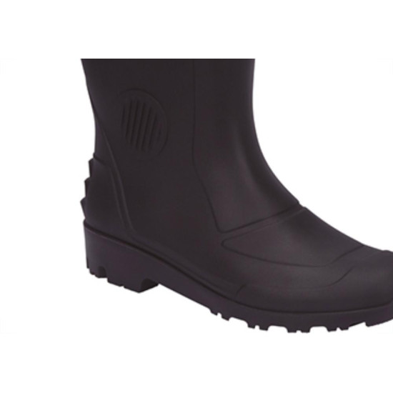 Bota Galocha Grendene Preto Cano Medio N.37