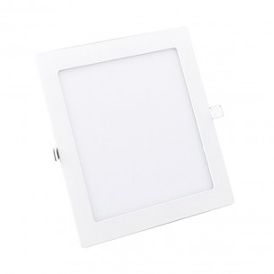 Luminaria Led Embutir Quadrada 12W 6500K 17Cm Led Bee
