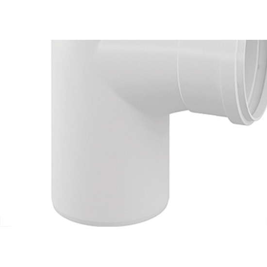 Tee Esgoto Tigre 75 X 75 Branco Tee Esgoto Tigre 75 X 75 Branco
