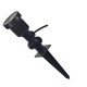 Luminaria Espeto P/Jard Kian Preto-Amb Led 5W Bi Luminaria Espeto P/Jard Kian Preto-Amb Led 5W Bi