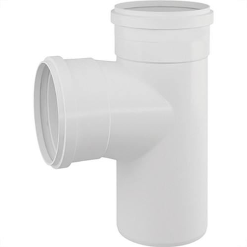 Tee Esgoto Tigre 75 X 50 Branco Tee Esgoto Tigre 75 X 50 Branco