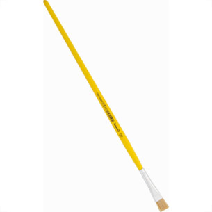 Pincel Compel Achatado 10 - Kit C/6 Unidades