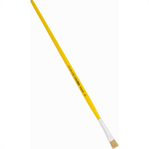 Pincel Compel Achatado 10 - Kit C/6 Unidades