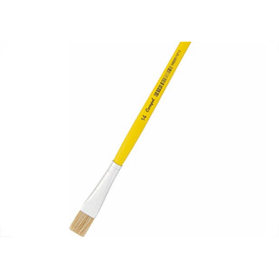 Pincel Compel Achatado 14 - Kit C/6 Unidades Pincel Compel Achatado 14 - Kit C/6 Unidades