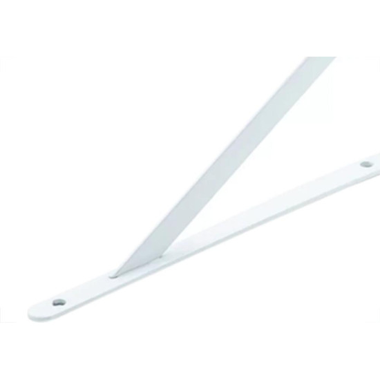 Cantoneira Mao Francesa Hayner Leve Branco 20Cm - Kit C/12 Unidades Cantoneira Mao Francesa Hayner Leve Branco 20Cm - Kit C/12 Unidades