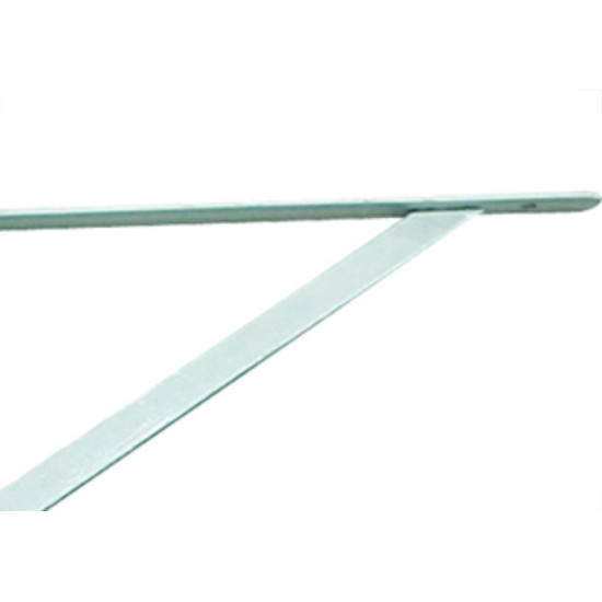 Cantoneira Mao Francesa Hayner Leve Branco 25Cm - Kit C/12 Unidades Cantoneira Mao Francesa Hayner Leve Branco 25Cm - Kit C/12 Unidades