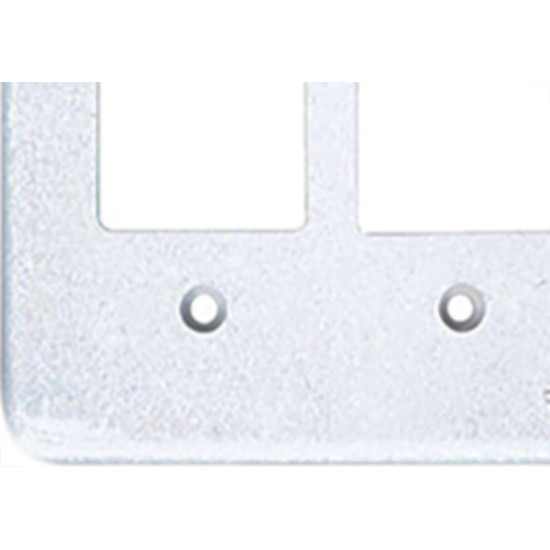 Espelho Placa Radial Pollar 1702013 4X4 2S+2S